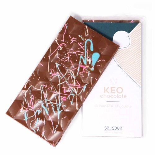 Aurora Milk Chocolate | 500mg THC | Keo Edibles