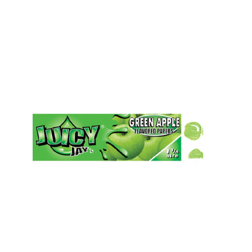 Juicy Jays Green Apple Rolling Papers 1 1/4